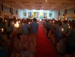 พิธีถวายเครื่องราชสักการะและพิธีจุดเทียนถวายพระพรชัยมงคล เนื